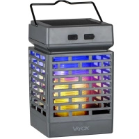 Elektrische UV-Solar-Insektizid-Falle Laterne 2in1 5W für Fliegen Mücken Insekten VAYOX