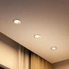 Einbauleuchte LED GU10 Fix Aluminium Rund Nickel Peridot Philips