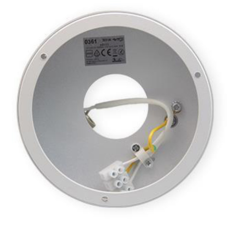 Aufputz Halogen Tuba Reflektor Spot GU10 Rund Beweglich Weiß Geführt