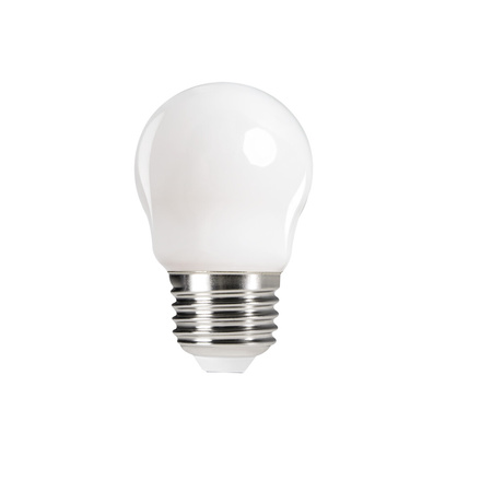 E27 G45 LED Lampen 4,5W = 40W 470lm 4000K Neutral 320° KANLUX XLED Filament