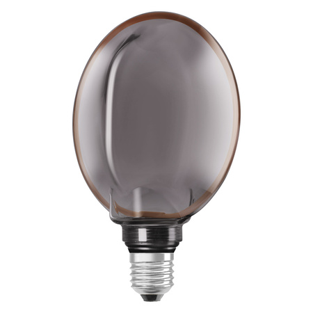 LED Dekorative Glühbirne G130 Sphere E27 4W = 12W 110lm 1800K Warm 330° Smoke Filament Dimmbar Vintage 1906 Osram