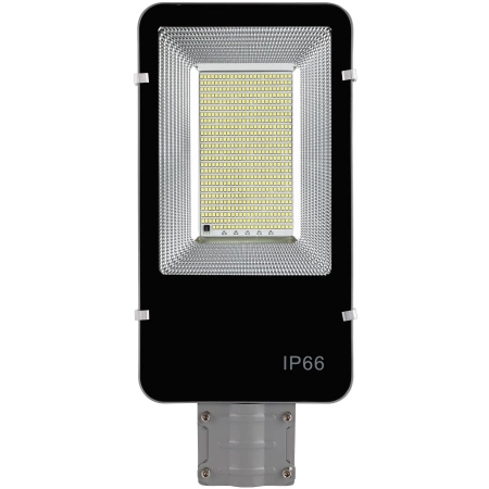 LED Solar Straßenlaterne 1000W 6500K Laterne mit Halterung und Fernbedienung