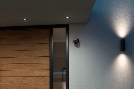 Außenkamera Sicher Verkabelt Schwarz Nachtsicht IP65 PHILIPS HUE WIFI Zigbee