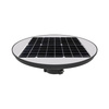 Solar-LED-Gartenleuchte 7,5W 4000 K IP65 mit Bewegungssensor und RF-Fernbedienung rund schwarz VT-45W V-TAC