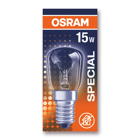 E14 15W T26 Kühlschranklampe OSRAM Spezial