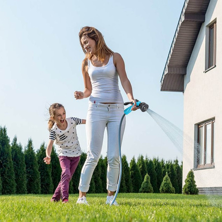 Garten-Wasserschlauch-Set 3/4" 50m, Pistolensprenger, Gewindeanschluss, Schnellverschluss, Schnellverschluss-Durchführung 3/4" CELLFAST