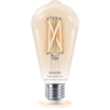 LED-Lampe E27 ST64 7W = 60W 2700-6500K FILAMENT SMART WiFi Philips WiZ