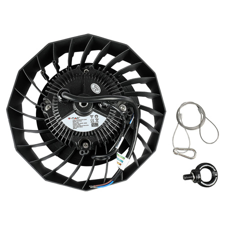 High-Bay-LED-Leuchte 100W 6000 K mit SAMSUNG-Netzteil Schwarz VT-9-108 V-TAC