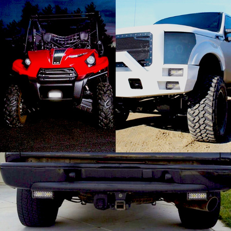 Arbeitslampe 120W LED-Halogen-Suchscheinwerfer 40 Dioden 10-30V DC Offroad IP67