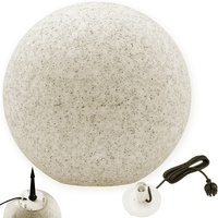 Außengartenlampe 230V E27 BULL 35cm Stein