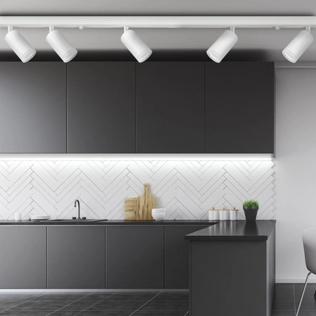 Wand- und Deckenstrahler Leuchte 6x GU10 Weiß LONDON Sanico Goldlux