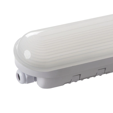 Schwer entflammbare LED FUTURIO RYF 5400lm 37W IP65 118cm grau KANLUX