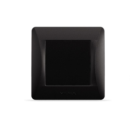 Abdeckung für Schaltsteckdosenrahmen Schwarz BINERA VIDEX