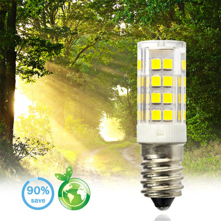 6x LED Lampen E14, LED Kühlschranklampe T25 5W = 40W 470lm 320° 6500K kalt LUMILED