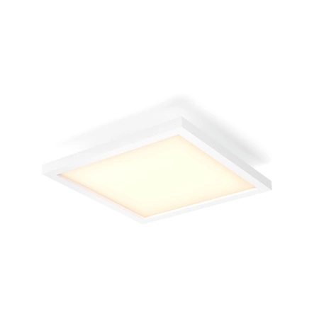 Panel LED Deckenanbauleuchte 30x30 cm 19W 1940lm IP20 Weiß Ambiente TW Weiß Smart SMART Zigbee Bluetooth Aurelle Philips HUE