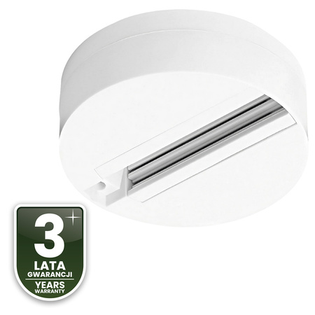 Gerader Steckverbinder für 1-Phasen-Stromschienen-System Schwarz LUMILED