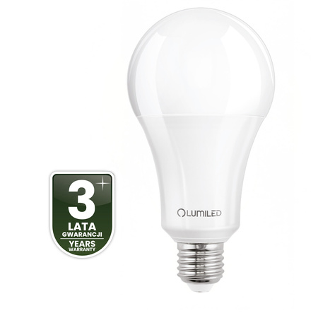 6x LED-Lampe E27 A70 18W = 150W 2430lm 6500K Kalt 260° LUMILED