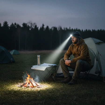 VIDEX Stirnlampe 10W Li-ion 1x18650 2200mAh