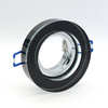 Flush-mounted GU10 Halogen Einbaustrahler Schwarz Rund Kobi