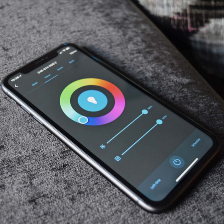 E27 ST64 Edison SMART WiFi LED Lampen 4,9 W 280 lm RGB + warmweißes TUYA-Filament CALEX