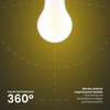 LED Lampen E27, Glühbirne A60 4W = 60W 840lm 360° 3000K warm Glühfaden Advanced Lighting Series LUMILED
