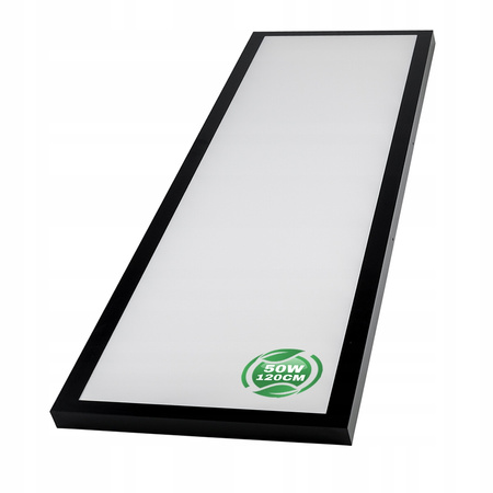 Aufbau-LED-Panel Deckenkassette 120x30cm 50W 4000K 4500lm 120° ECOLIGHT