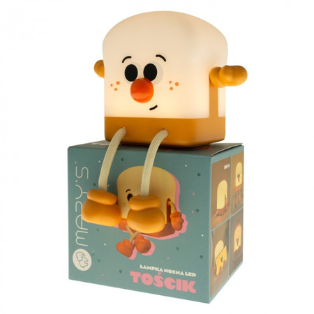 Kinder LED Nachtlicht 1W 3000K Warm USB Wiederaufladbar 1200mAh Orange|Weiß MARY'S TISSUE