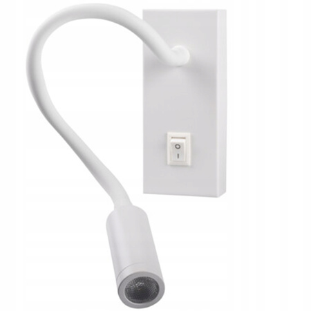 LED Wandleuchte Flexible Lesewandleuchte 3,3W 3000K Weiß TONIL II KANLUX