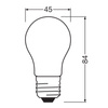 LED-Lampe P45 Ball E27 3.8W = 60W 806lm 2700K Warm 300° 213lm/W CLASSIC ENERGY EFFICIENCY Osram