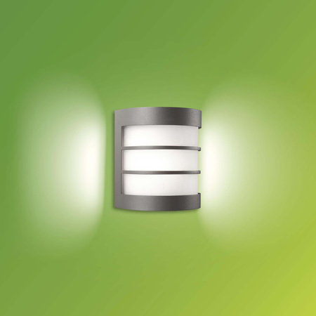 Gartenleuchte LED Wandleuchte CALGARY myGarden E27 IP44 Anthrazit PHILIPS