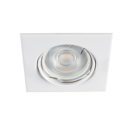 ALOR GU10/GU5.3 flächenbündig quadratisch beweglich weiß KANLUX