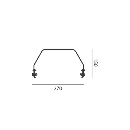 Ausleger für NINA High Bay 200W KOBI LED-Leuchte