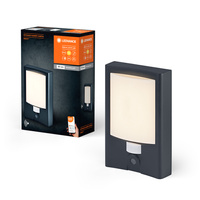 LED Gartenlampe Hausnummern-Wandleuchte 22W 3000K IP44 SMART+ mit WLAN-Kamera Bewegungs- und Dämmerungssensor dimmbar LEDVANCE