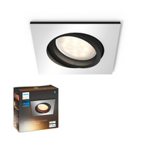 Unterputz LED Milliskin 5W CCT Quadratisch Beweglich PHILIPS HUE Bluetooth