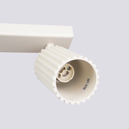 Tuba Spot Reflektor Deckenleuchte 2x GU10 Beige Carbon Deep Space SL.1599 Sollux