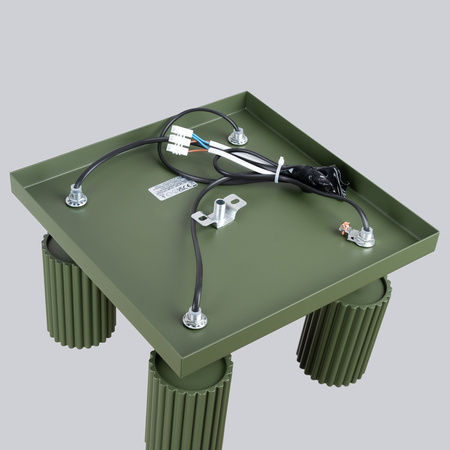 Tuba Spot Reflektor Deckenleuchte 4x GU10 Olive Carbon Deep Space SL.1621 Sollux