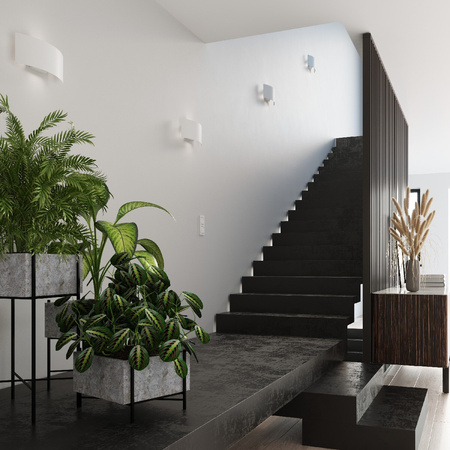 LED-Wandleuchte MAGNUS 2xG9Wandleuchte Rechteckig weiß SOLLUX