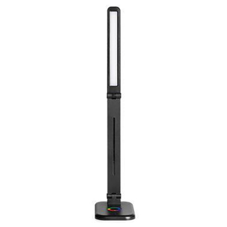 Verstellbare Nachttischlampe ALMA LED 12W 960lm CCT + RGB Dimmbar Schwarz MasterLED