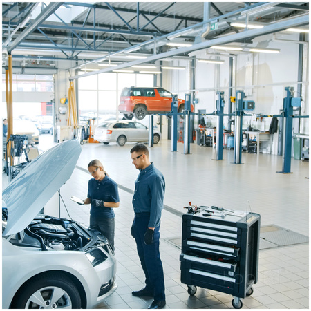 Industrielles hermetisches Leuchtenset 2x120cm + LED-Leuchtstofflampe T8 18W 4000K Neutral IP65 Kobi