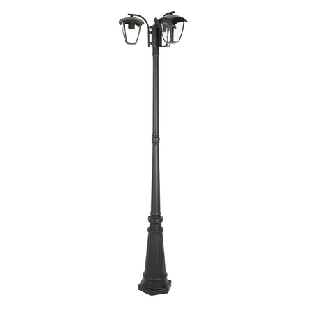 Gartenlampe Laterne 3xE27 Hoch 199CM Schwarz VT-740 V-TAC