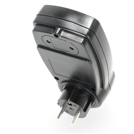 PMM2 Leistungsmessgerät mit Messung von Energieverbrauch, CO2-Emissionen und Energiekosten BlackKOBI