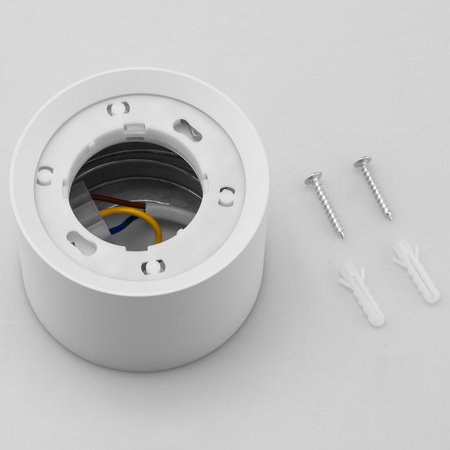 HALOGEN-Anbauleuchte SUNLA Tuba Gx53 LED Spot Wandleuchte Zylinder Weiß LUMILED