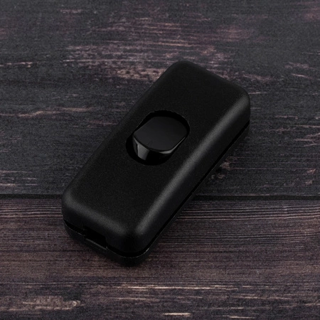 Schalter Wippenschalter für Kabel mit Schnappverschluss Weiß LUMILED