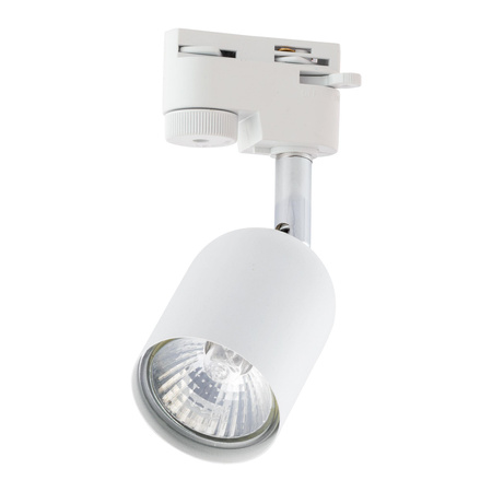 TRACER WHITE Weißer Stromschienenstrahler für GU10 Stromschienen 4496 TK Lighting