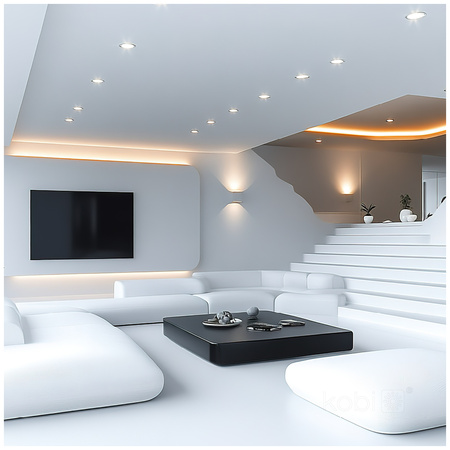 Einsatz für LED-Leuchten INSERT STANDARD MILKY milchig 5W 450lm 3000K 120° KOBI