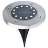 Set bestehend aus 4xGartenleuchte 12x LED SOLAR BODENMONTAGE IP44