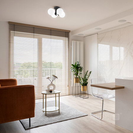 Dekorative Deckenleuchte 4x G9 Grau Elegance Kobi