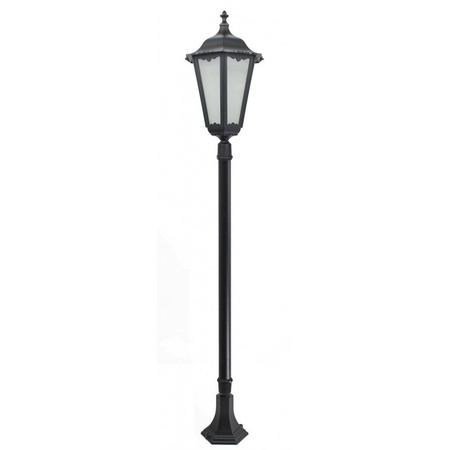 Outdoor-Gartenlampenmast LATERNE E27 Retro Maxi K 5002/1 BD 45 170cm schwarz Su-Ma
