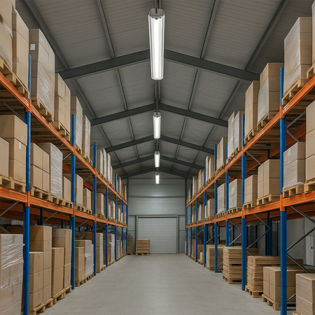 Hermetische Feuchtraumleuchte LED 2x T8, G13 Leuchte IP65 120cm OHLD-236 LUMILED