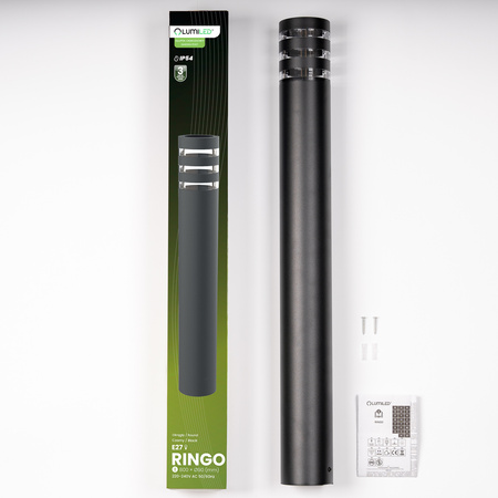 Garten Ständer E27 LED-Mast RINGO 80cm LUMILED